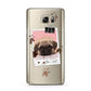 Custom Dog Picture with Name Samsung Galaxy Note 5 Case