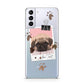 Custom Dog Picture with Name Samsung S21 Plus Case