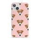 Custom Dog iPhone 13 Clear Bumper Case