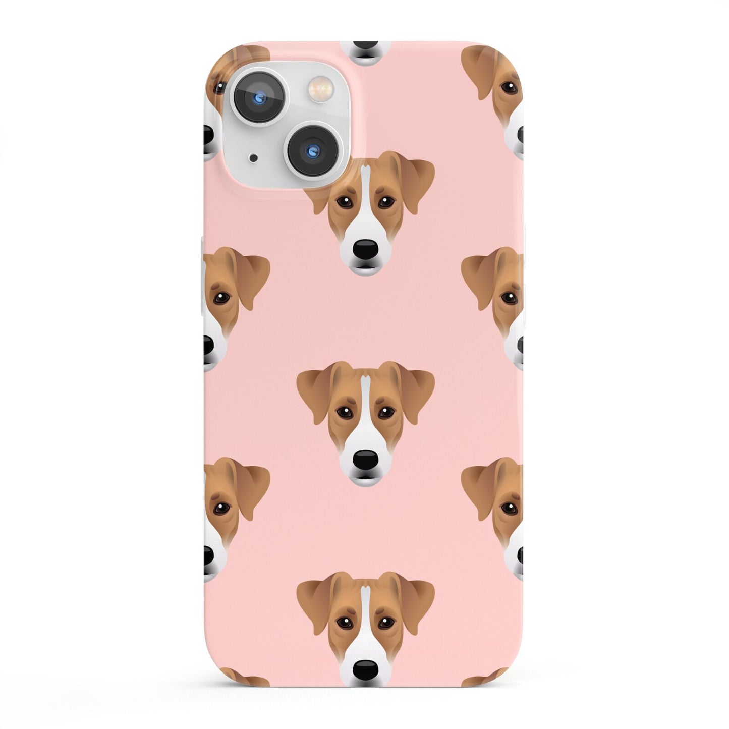 Custom Dog iPhone 13 Full Wrap 3D Snap Case