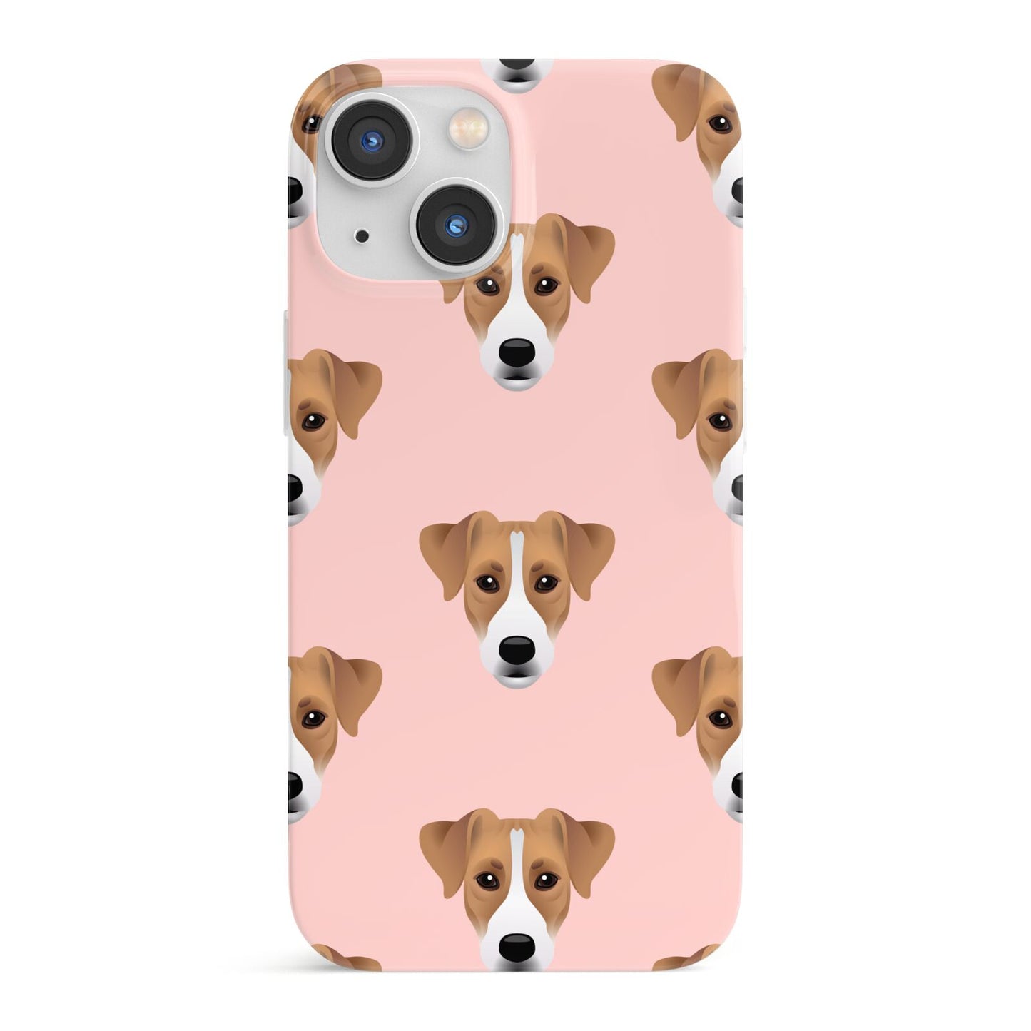 Custom Dog iPhone 13 Mini Full Wrap 3D Snap Case