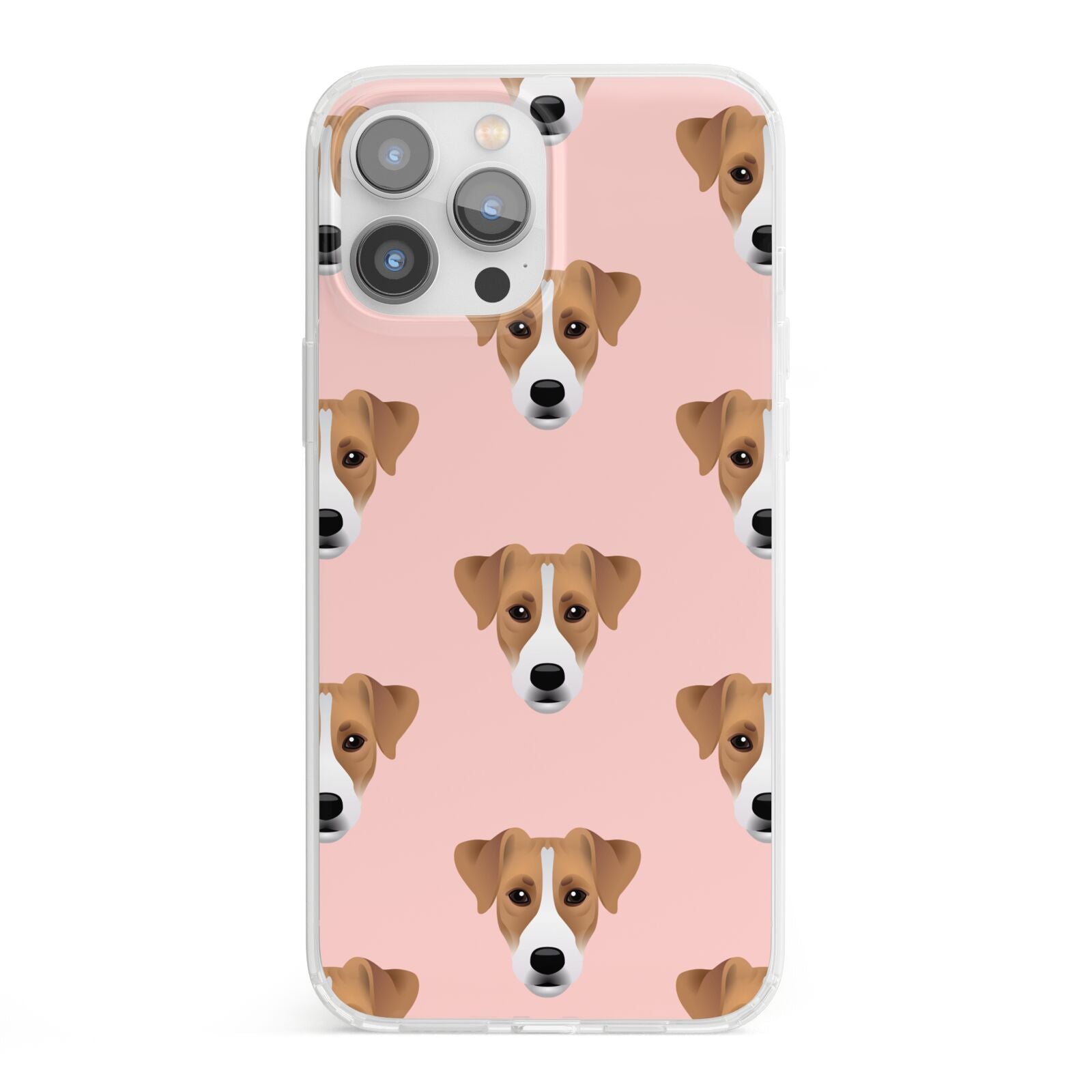 Custom Dog iPhone 13 Pro Max Clear Bumper Case