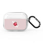 Custom Dual Initial Floral AirPods Pro Clear Case