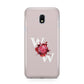 Custom Dual Initial Floral Samsung Galaxy J3 2017 Case