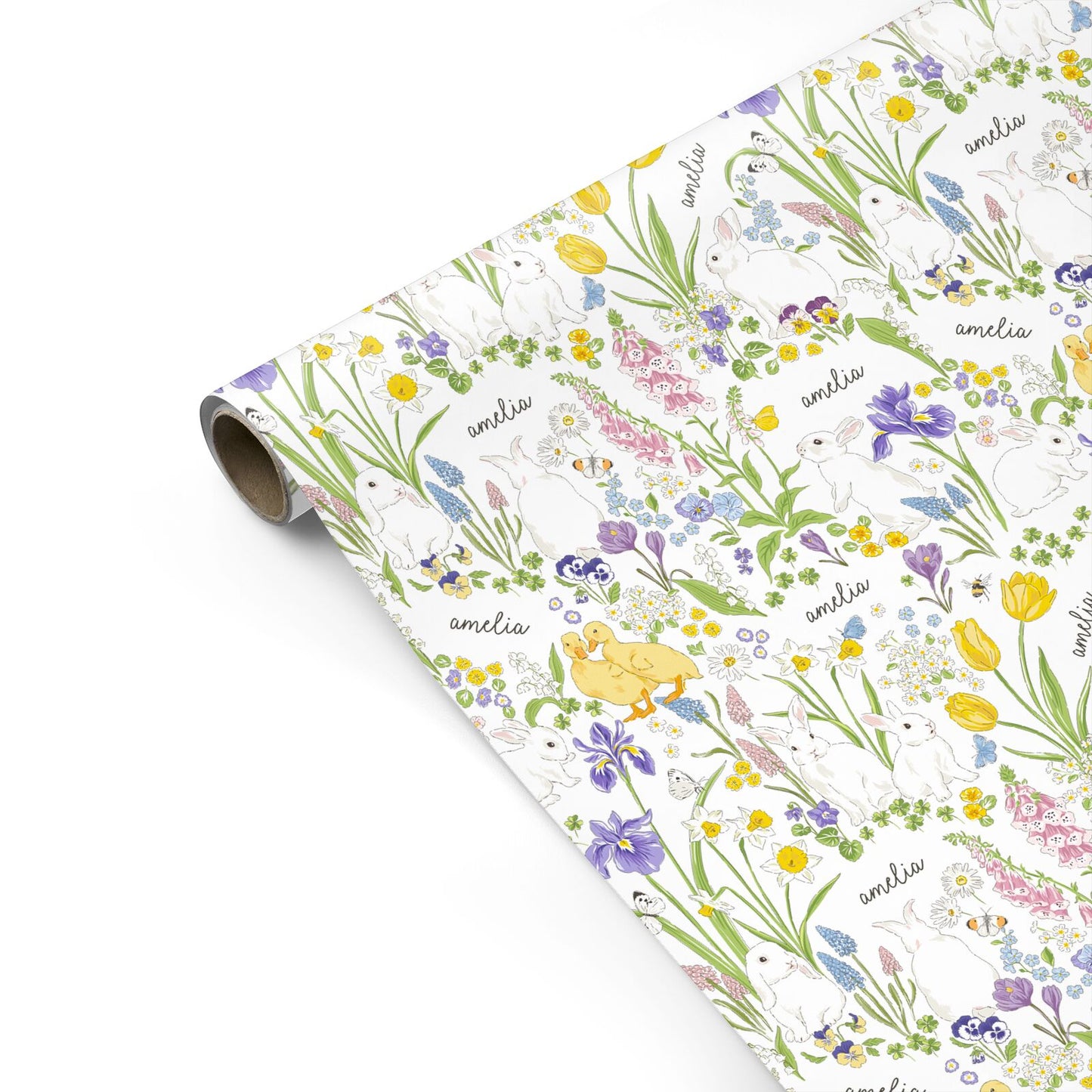 Custom Easter Personalised Gift Wrap