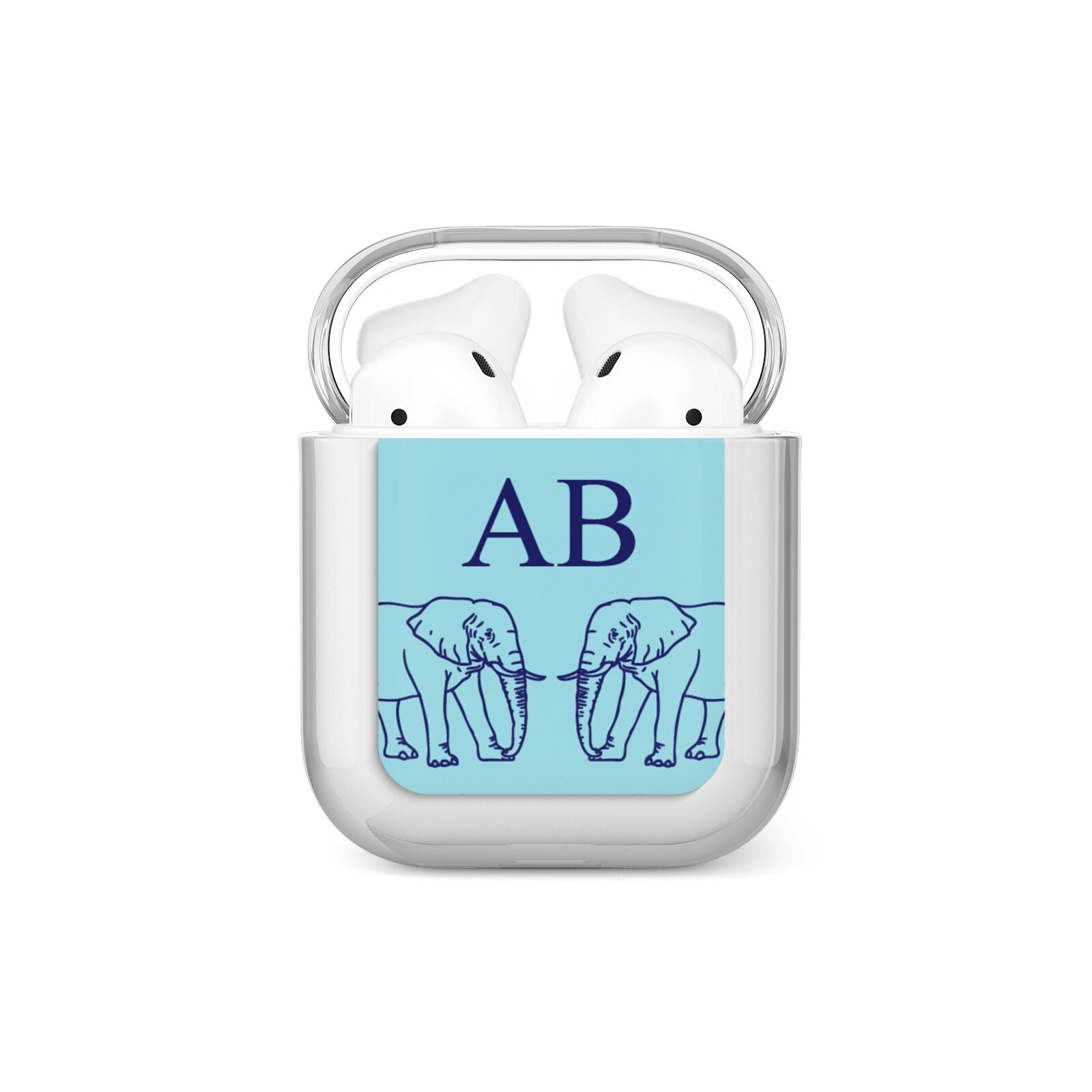 Custom Elephant AirPods Case
