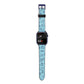Custom Elephant Apple Watch Strap Size 38mm with Blue Hardware