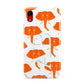 Custom Elephant Initials Apple iPhone XR Red 3D Tough Case