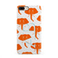 Custom Elephant Initials iPhone 8 Plus 3D Snap Case on Gold Phone