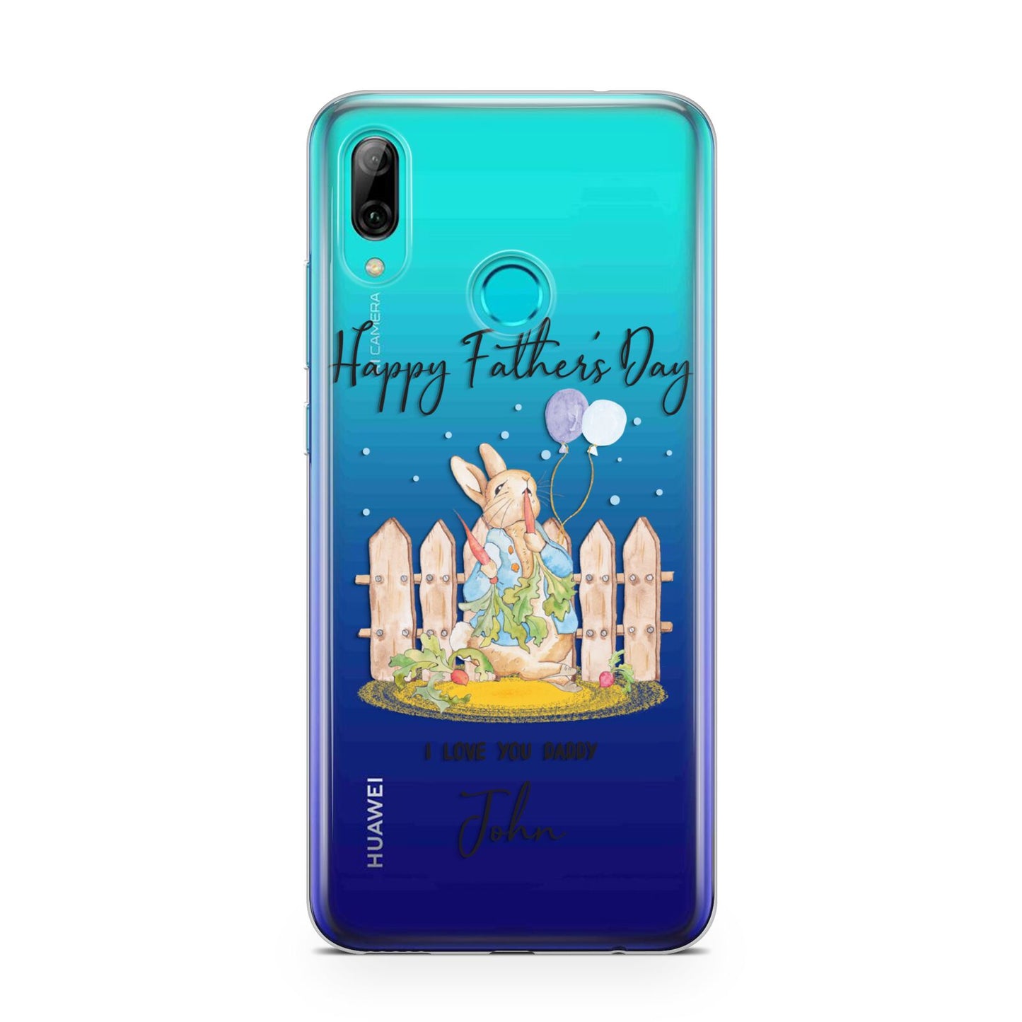 Custom Father s Day Rabbit Huawei P Smart 2019 Case