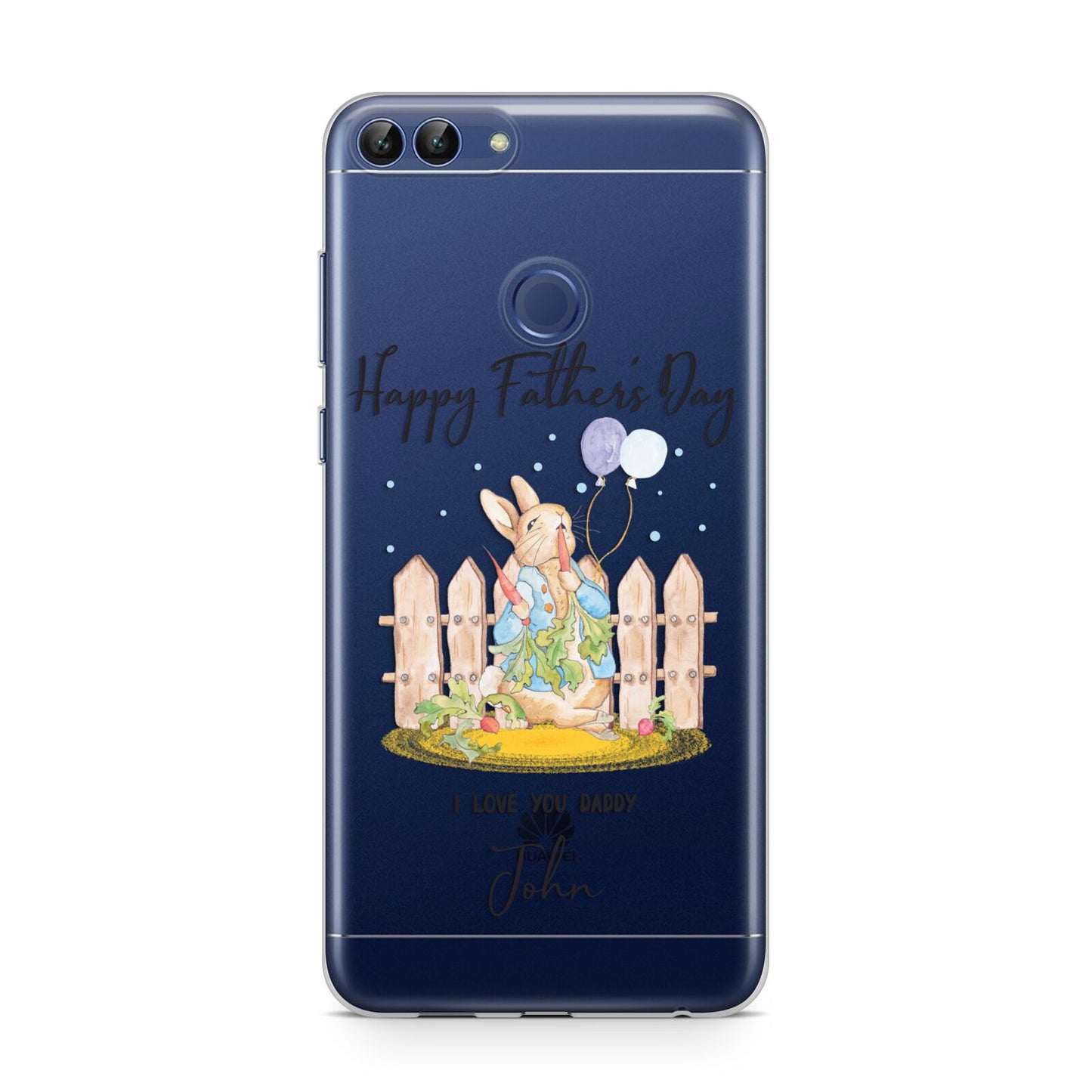 Custom Father s Day Rabbit Huawei P Smart Case