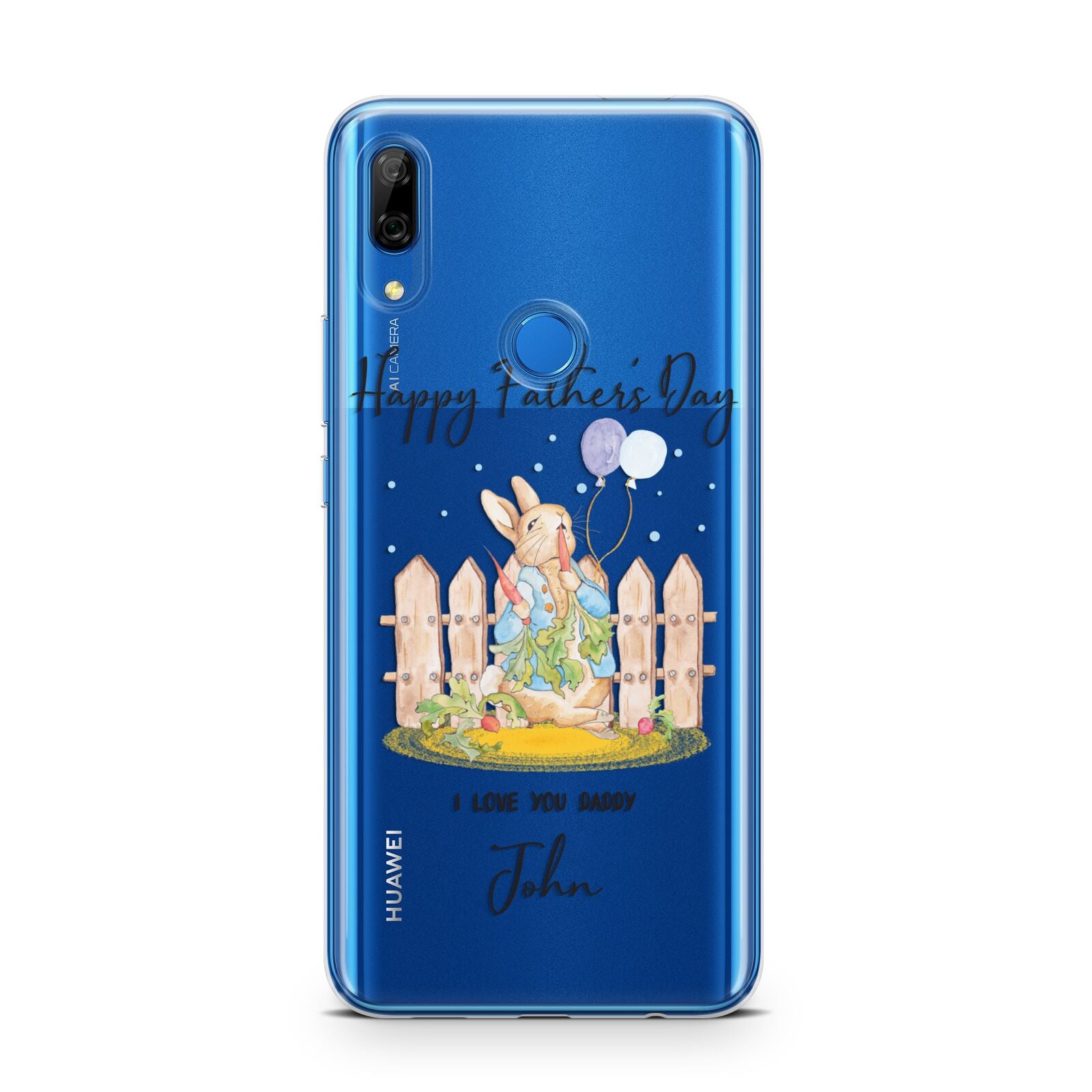 Custom Father s Day Rabbit Huawei P Smart Z