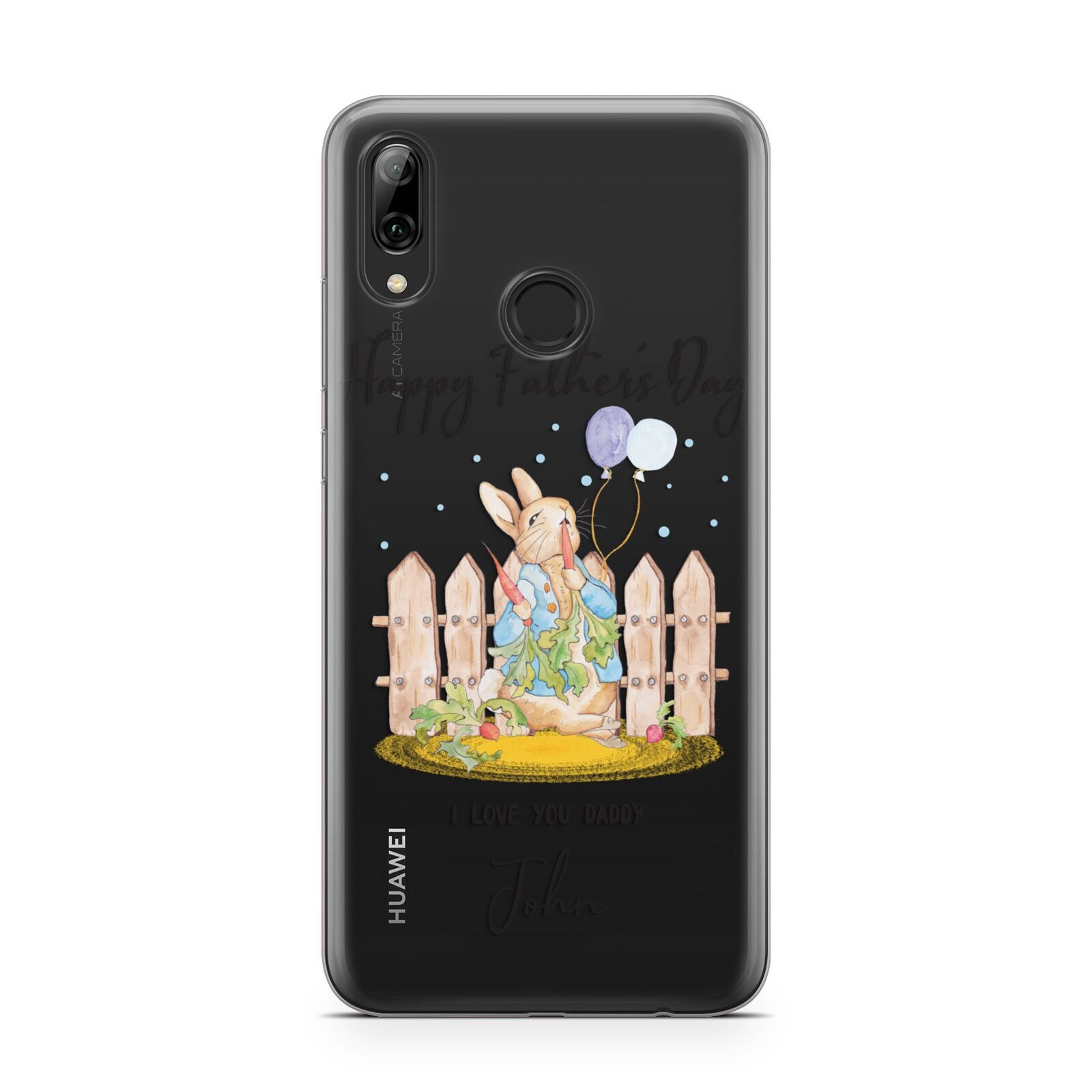 Custom Father s Day Rabbit Huawei Y7 2019