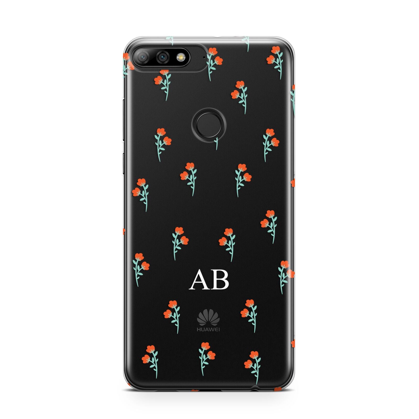Custom Floral Huawei Y7 2018