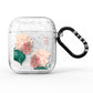 Custom Flower AirPods Glitter Case