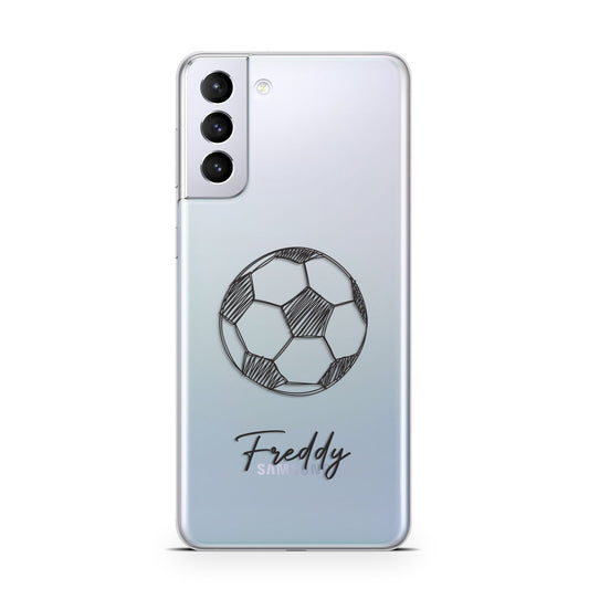Custom Football Samsung S21 Plus Phone Case