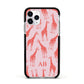 Custom Giraffe Apple iPhone 11 Pro in Silver with Black Impact Case