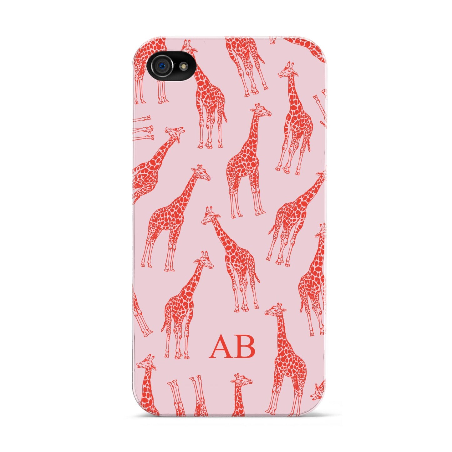 Custom Giraffe Apple iPhone 4s Case