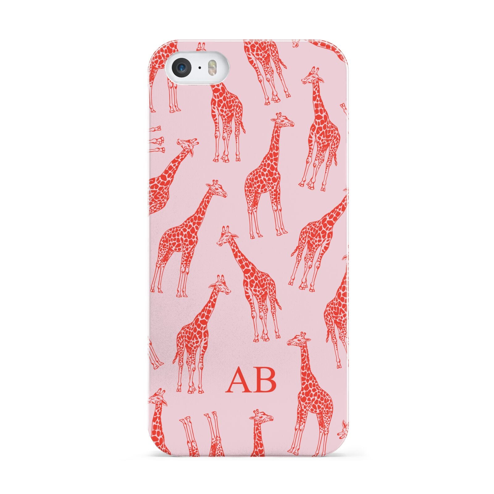 Custom Giraffe Apple iPhone 5 Case