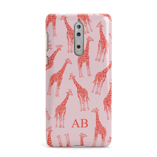 Custom Giraffe Nokia Case