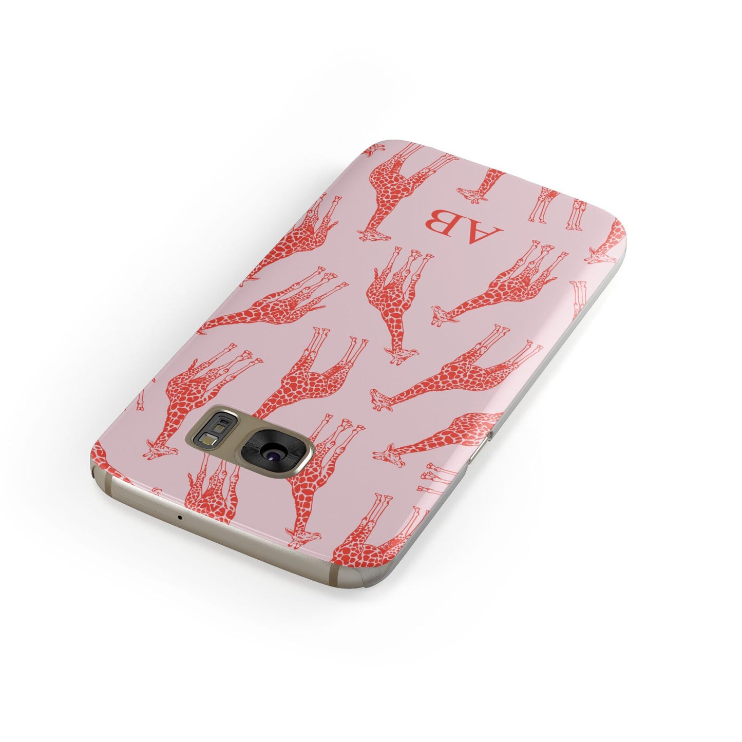 Custom Giraffe Samsung Galaxy Case Front Close Up