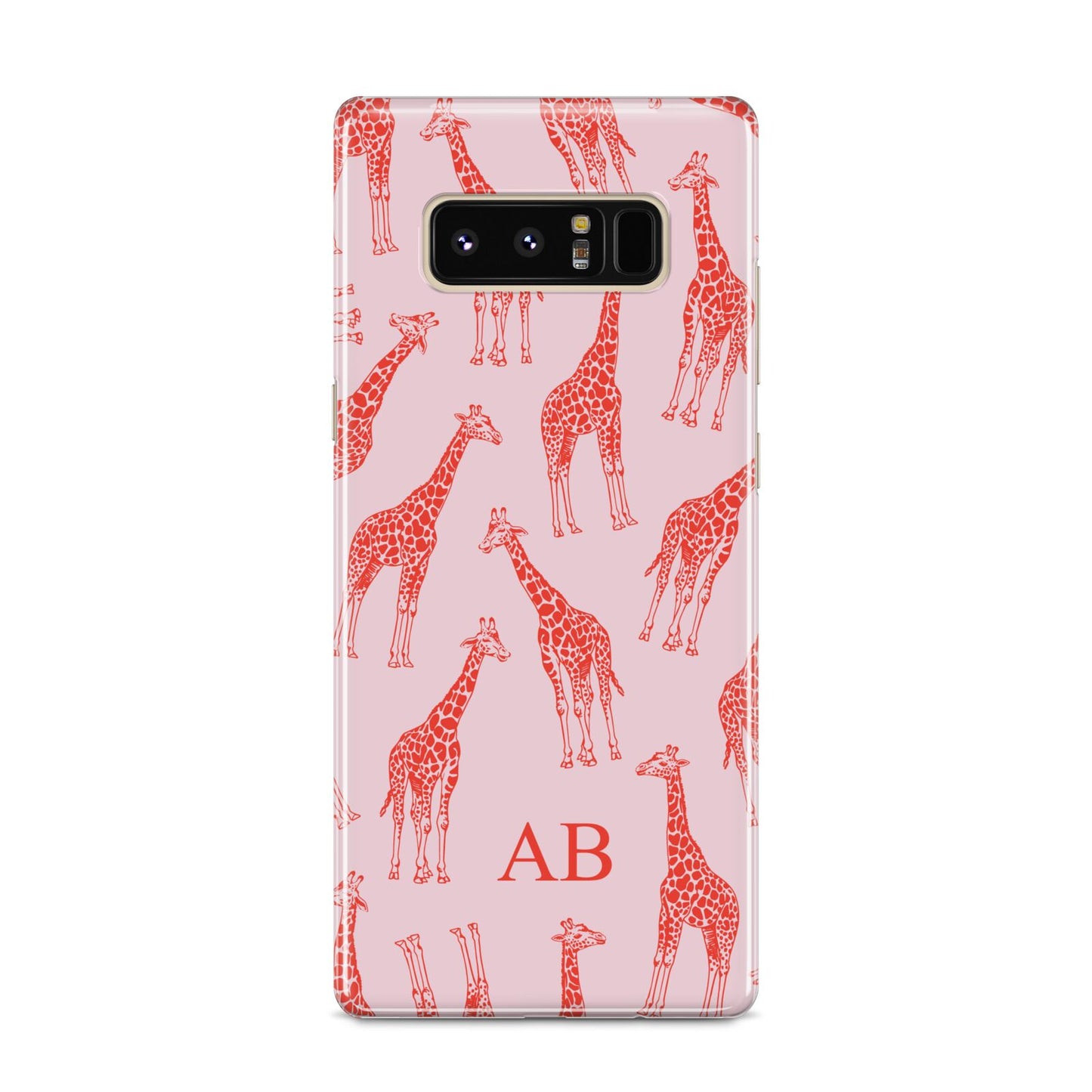 Custom Giraffe Samsung Galaxy S8 Case