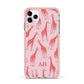 Custom Giraffe iPhone 11 Pro Max Impact Pink Edge Case