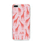 Custom Giraffe iPhone 8 Plus Bumper Case on Silver iPhone