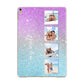 Custom Glitter Photo Apple iPad Gold Case