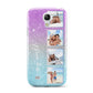 Custom Glitter Photo Samsung Galaxy S4 Mini Case