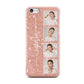 Custom Glitter Photo Strip Apple iPhone 5c Case