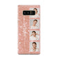 Custom Glitter Photo Strip Samsung Galaxy Note 8 Case