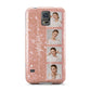 Custom Glitter Photo Strip Samsung Galaxy S5 Case
