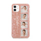 Custom Glitter Photo Strip iPhone 11 3D Tough Case
