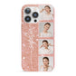 Custom Glitter Photo Strip iPhone 13 Pro Full Wrap 3D Snap Case