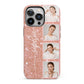 Custom Glitter Photo Strip iPhone 13 Pro Full Wrap 3D Tough Case