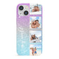 Custom Glitter Photo iPhone 13 Mini Full Wrap 3D Snap Case