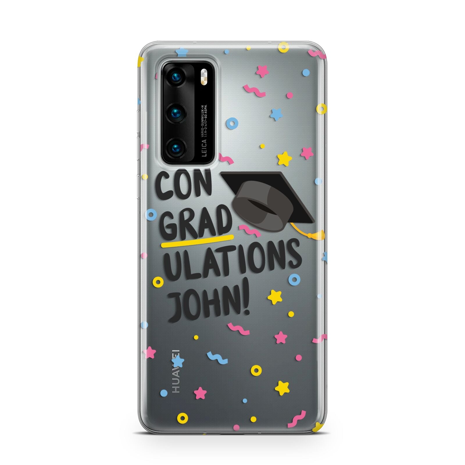 Custom Graduation Huawei P40 Phone Case