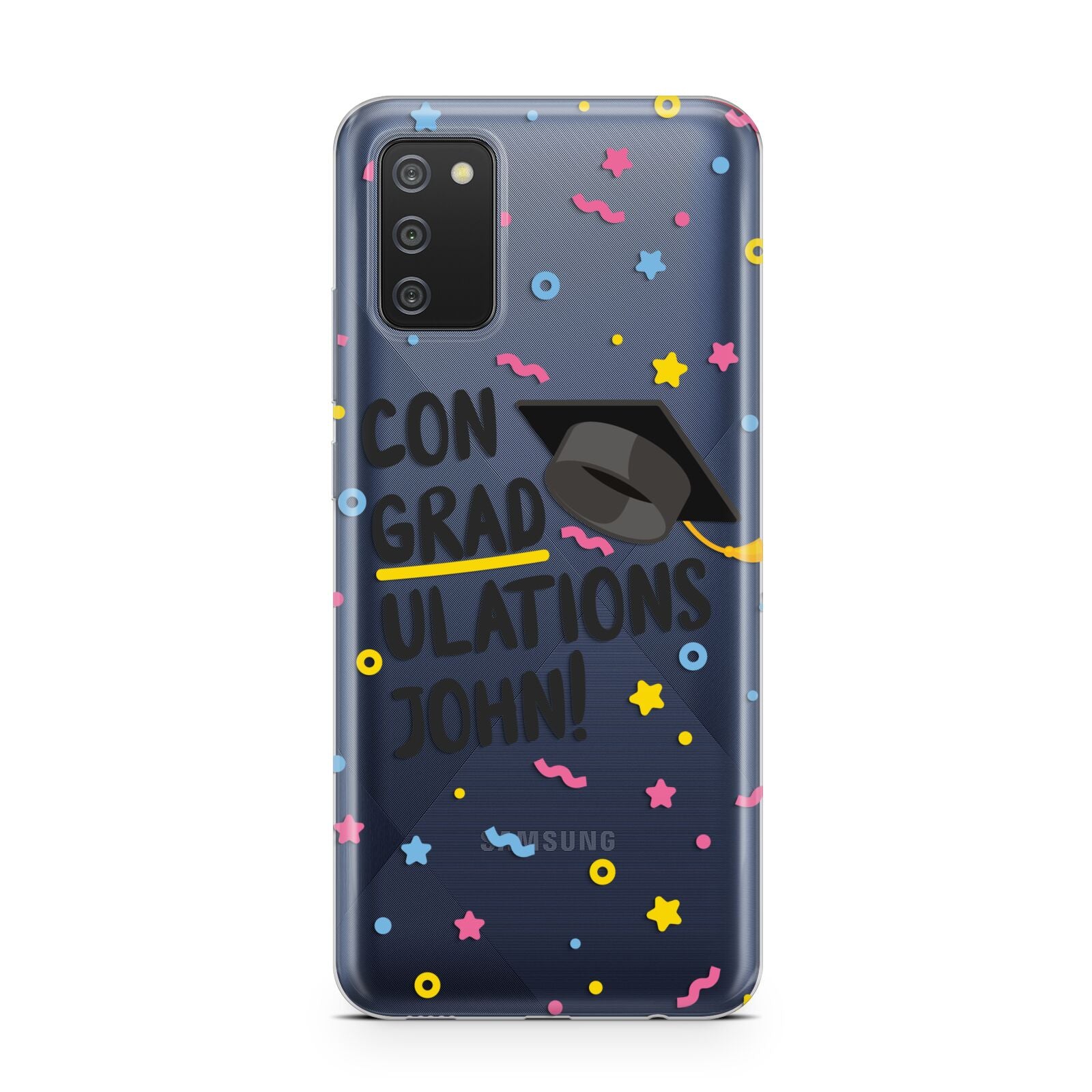 Custom Graduation Samsung A02s Case