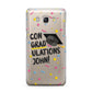 Custom Graduation Samsung Galaxy J5 2016 Case
