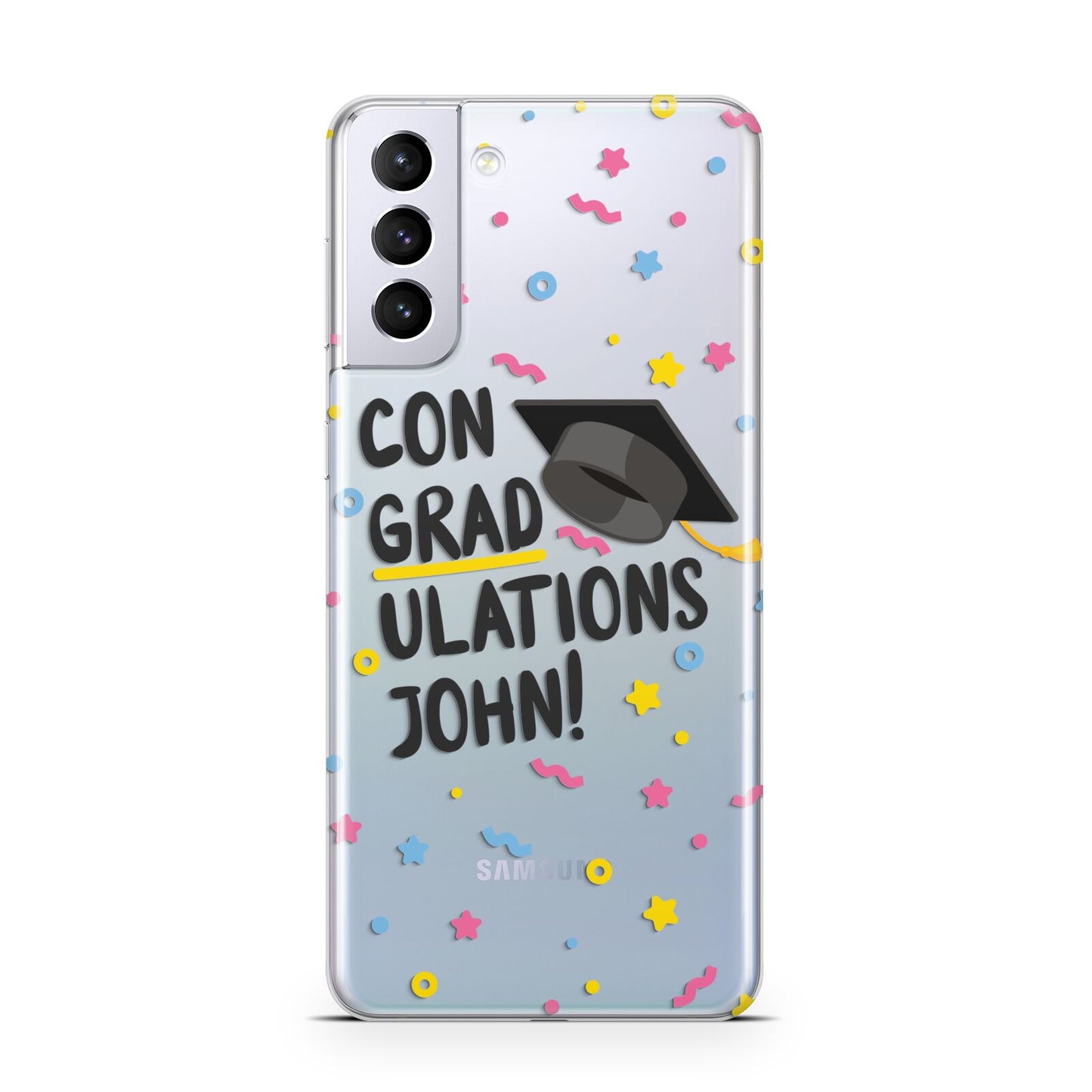 Custom Graduation Samsung S21 Plus Case