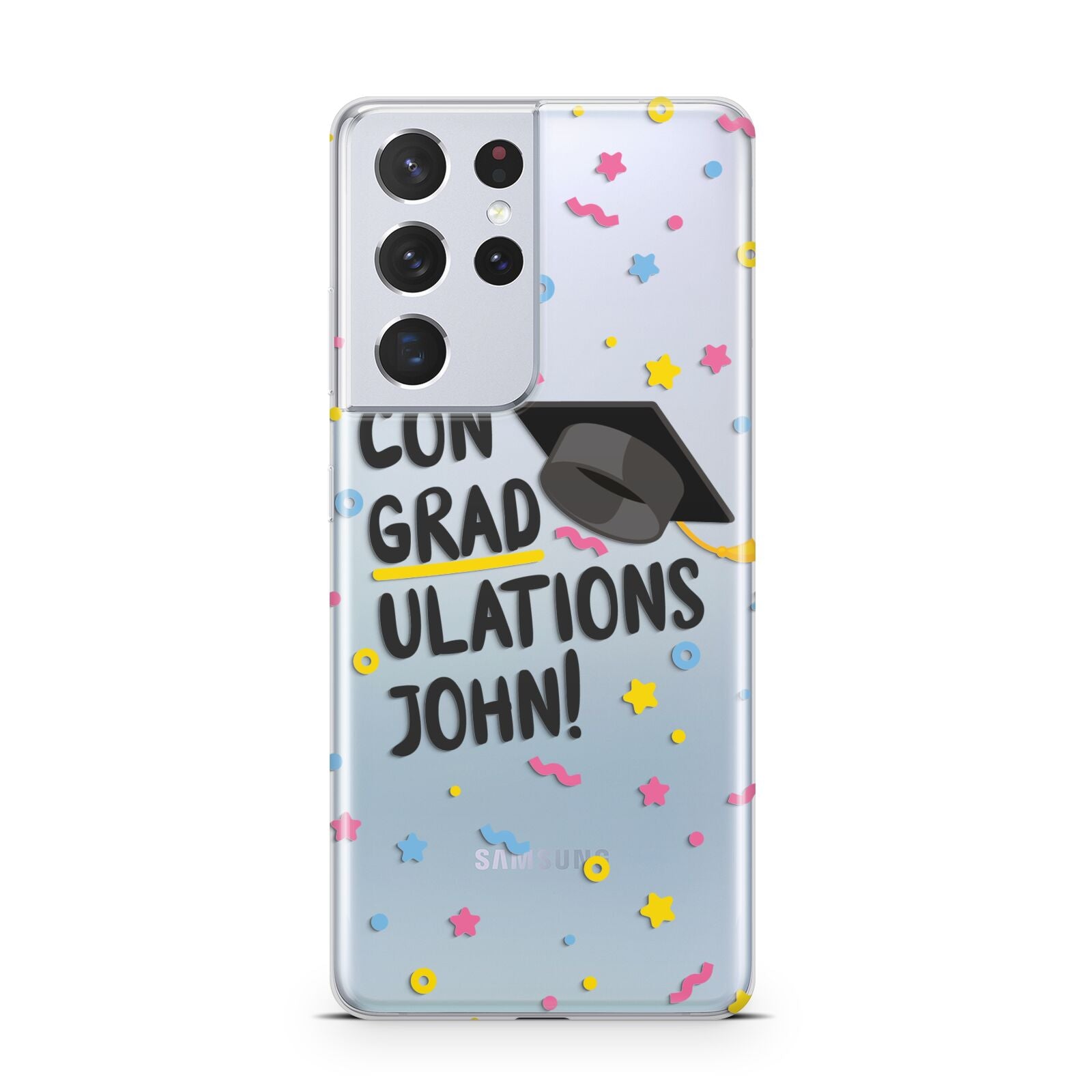 Custom Graduation Samsung S21 Ultra Case