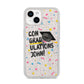 Custom Graduation iPhone 14 Glitter Tough Case Starlight