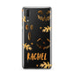 Custom Halloween Pumpkin Face Huawei P20 Phone Case