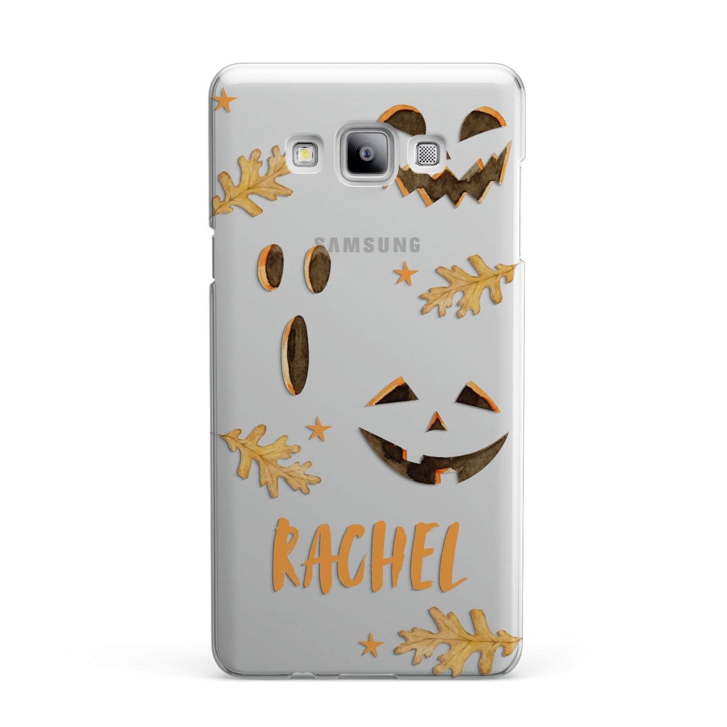 Custom Halloween Pumpkin Face Samsung Galaxy A7 2015 Case