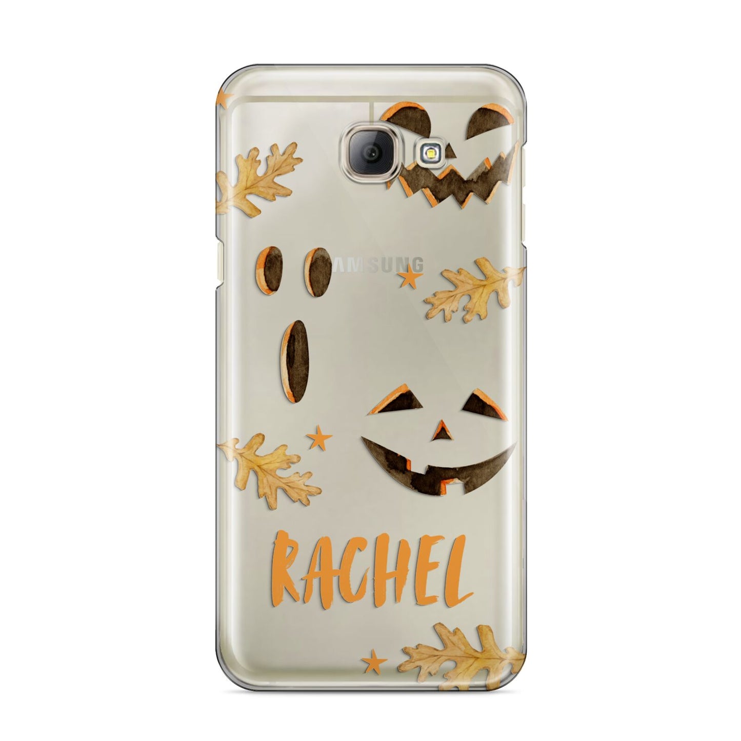 Custom Halloween Pumpkin Face Samsung Galaxy A8 2016 Case