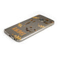 Custom Halloween Pumpkin Face Samsung Galaxy Case Bottom Cutout