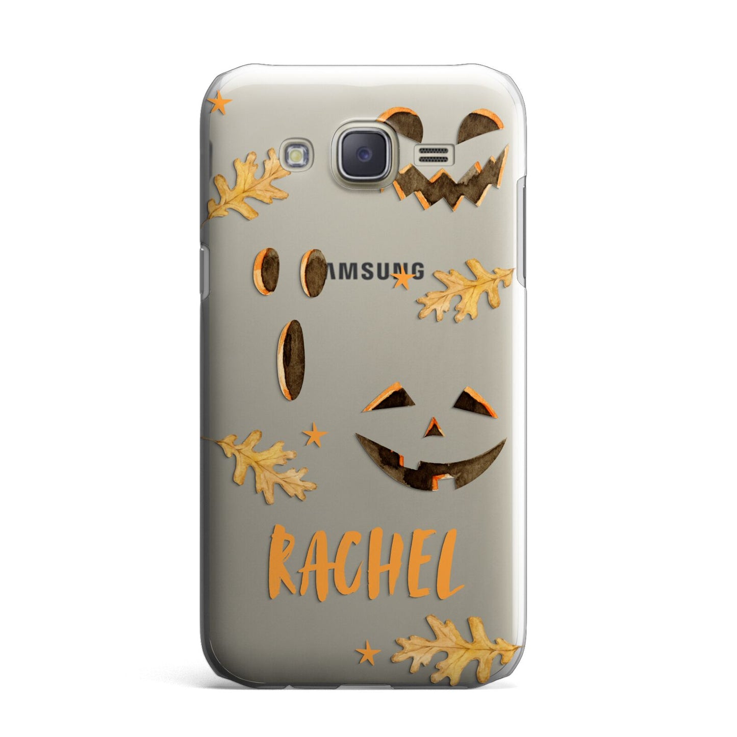 Custom Halloween Pumpkin Face Samsung Galaxy J7 Case