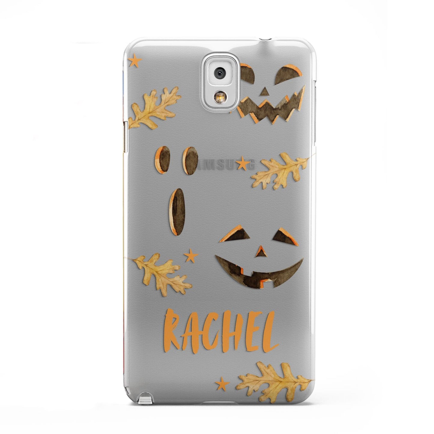 Custom Halloween Pumpkin Face Samsung Galaxy Note 3 Case
