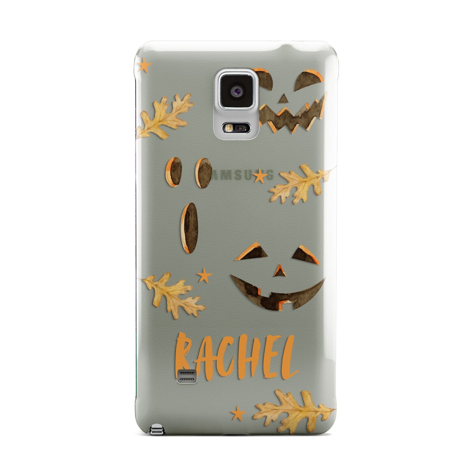 Custom Halloween Pumpkin Face Samsung Galaxy Note 4 Case